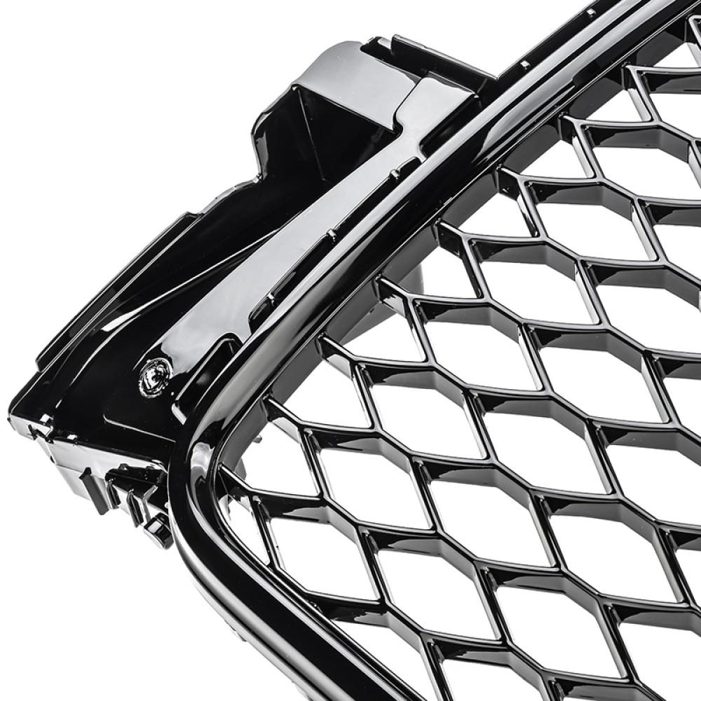 Решетка радиатора Audi A5 (2007-2011)  в стиле RS5 (Gloss Black)