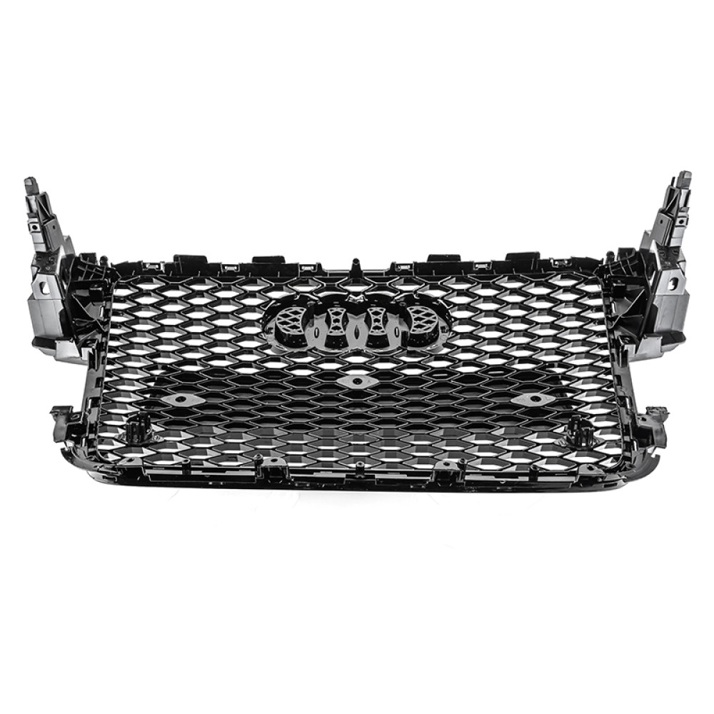 Решетка радиатора Audi A5 (2007-2011)  в стиле RS5 (Gloss Black)