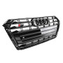 Решетка радиатора Audi A4 B9 (2015-2019) в стиле S-Line (Gloss Black)