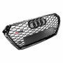 Решетка радиатора Audi A4 B9 (2015 -…) В cтиле RS quattro (Gloss Black)