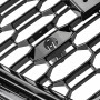 Решетка радиатора Audi A3 8V (2016-2020) в cтиле RS3 Quatro (глянец)
