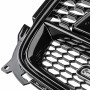Решетка радиатора Audi A3 8V (2012-2016) в cтиле RS3 QUATRO (Gloss Black)