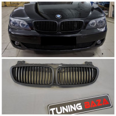 Решетка радиатора BMW E65/E66 (2005-2008) черный матовый