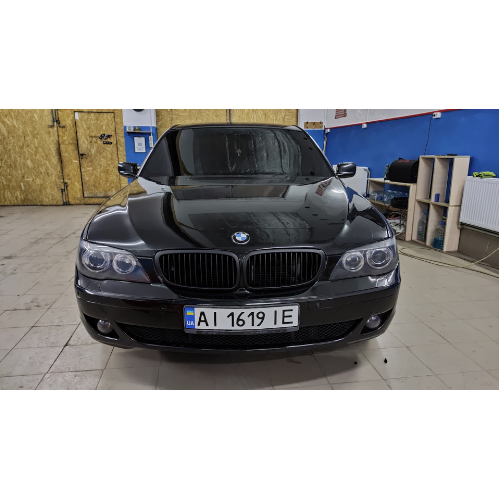 Решітка радіатора BMW E65/E66 (2005-2008) чорний матовий