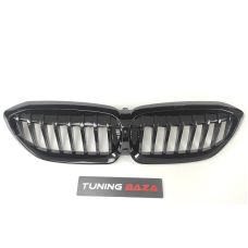 Решітка радіатора (ніздрі) BMW 3 G20 Performance Style Gloss Black