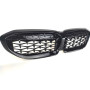 Решетка радиатора (ноздри) BMW 3 G20 G21 (Diamond Style) Gloss Black