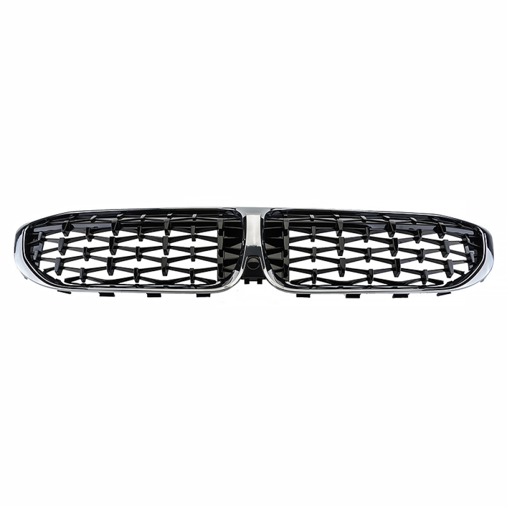 Решетка радиатора BMW 3-Series G20/G21 (2018-2022) в стиле Diamond Black/Chrome