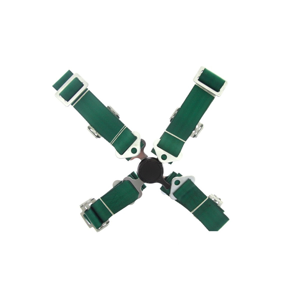 Пасок безпеки Чотириточковий 2 Дюйми (Quick) Green