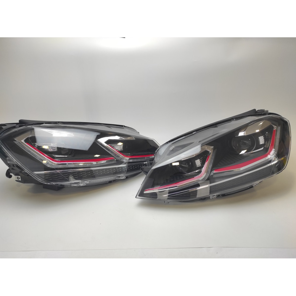Передние led фары Volkswagen Golf MK7 2014-2017 Дорестайл