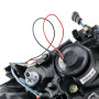 Передние led фары Toyota Camry 45 в стиле Lexus (2009-2011) Black