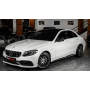 Накладки на пороги Mercedes C Class W205 стиль C63 AMG