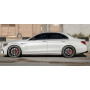 Накладки на пороги зовнішні Mercedes E Class W213 стиль E63 AMG