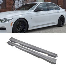 Накладки на пороги (наружные) BMW F30 стиль M-Tech