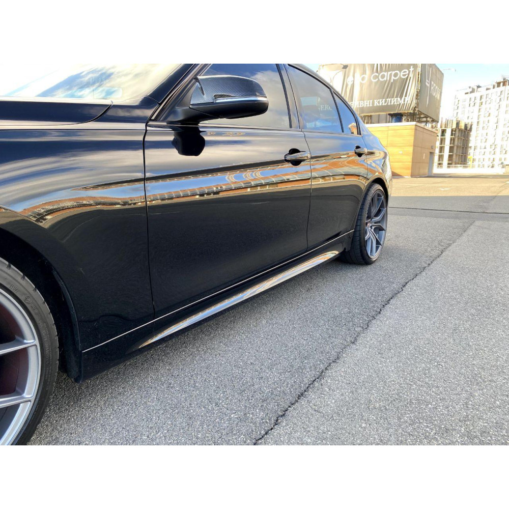 Накладки на пороги (наружные) BMW F30 M3 Style