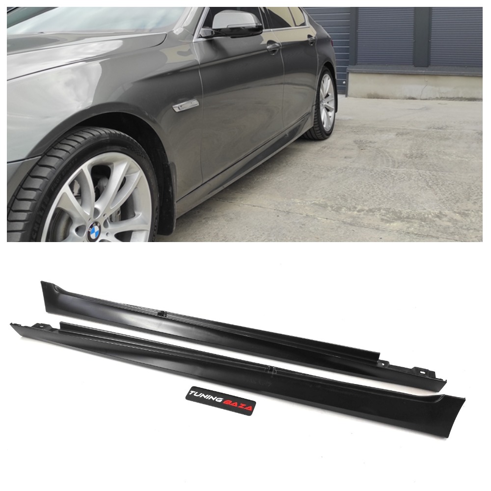 Накладки на пороги (внешние) BMW 5-Series F10 (2010-2016) в стиле M5/M-Package