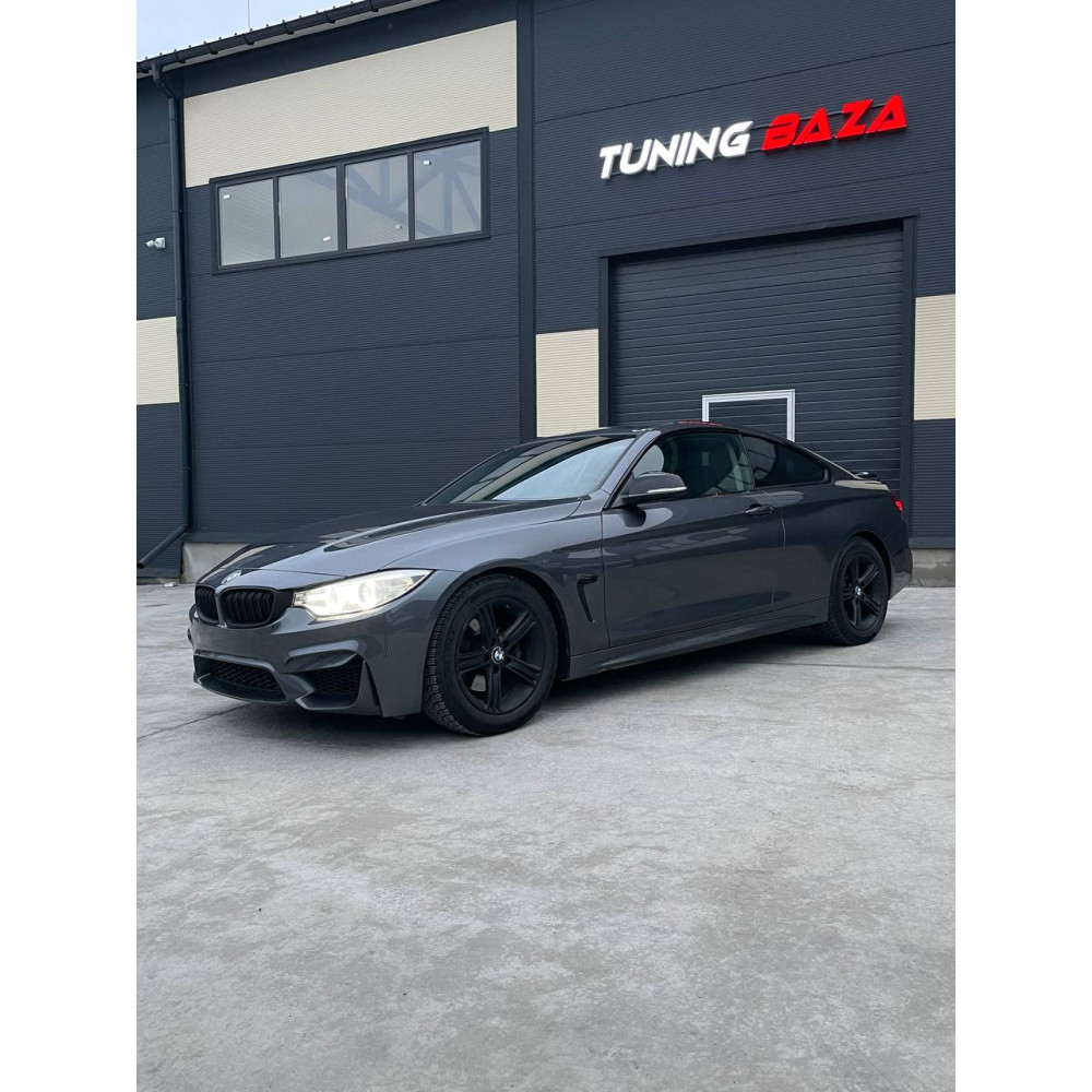 Накладки на пороги (наружные) BMW 4 F32 стиль M-Paket Китай