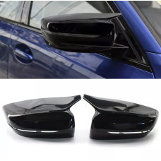 Накладки на зеркала (корпуса) BMW G20 G21 G30 G31 G11 G12 M-Look (Gloss Black)