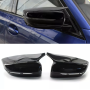 Накладки на дзеркала BMW G20 G21 G30 G31 G11 G12 M Look чорний глянець