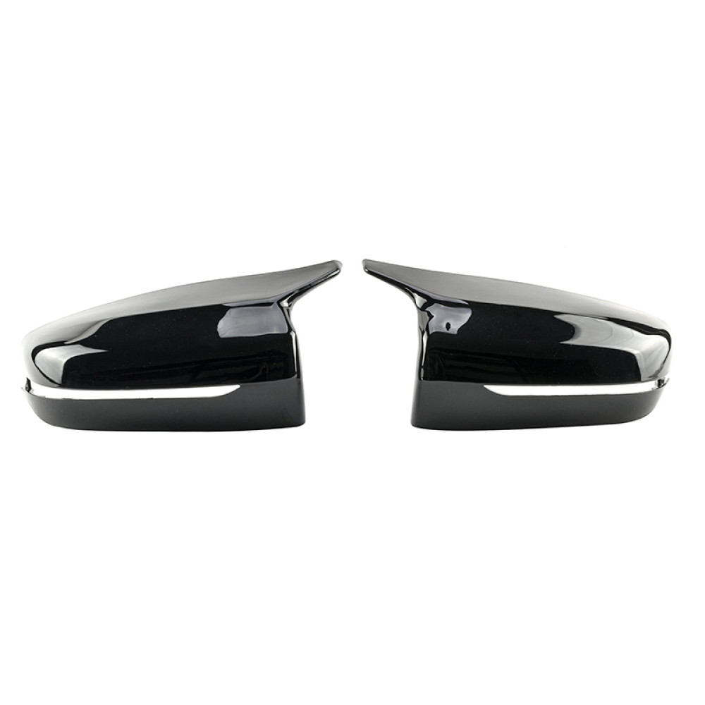 Накладки на дзеркала BMW G20 G21 G30 G31 G11 G12 M Look чорний глянець