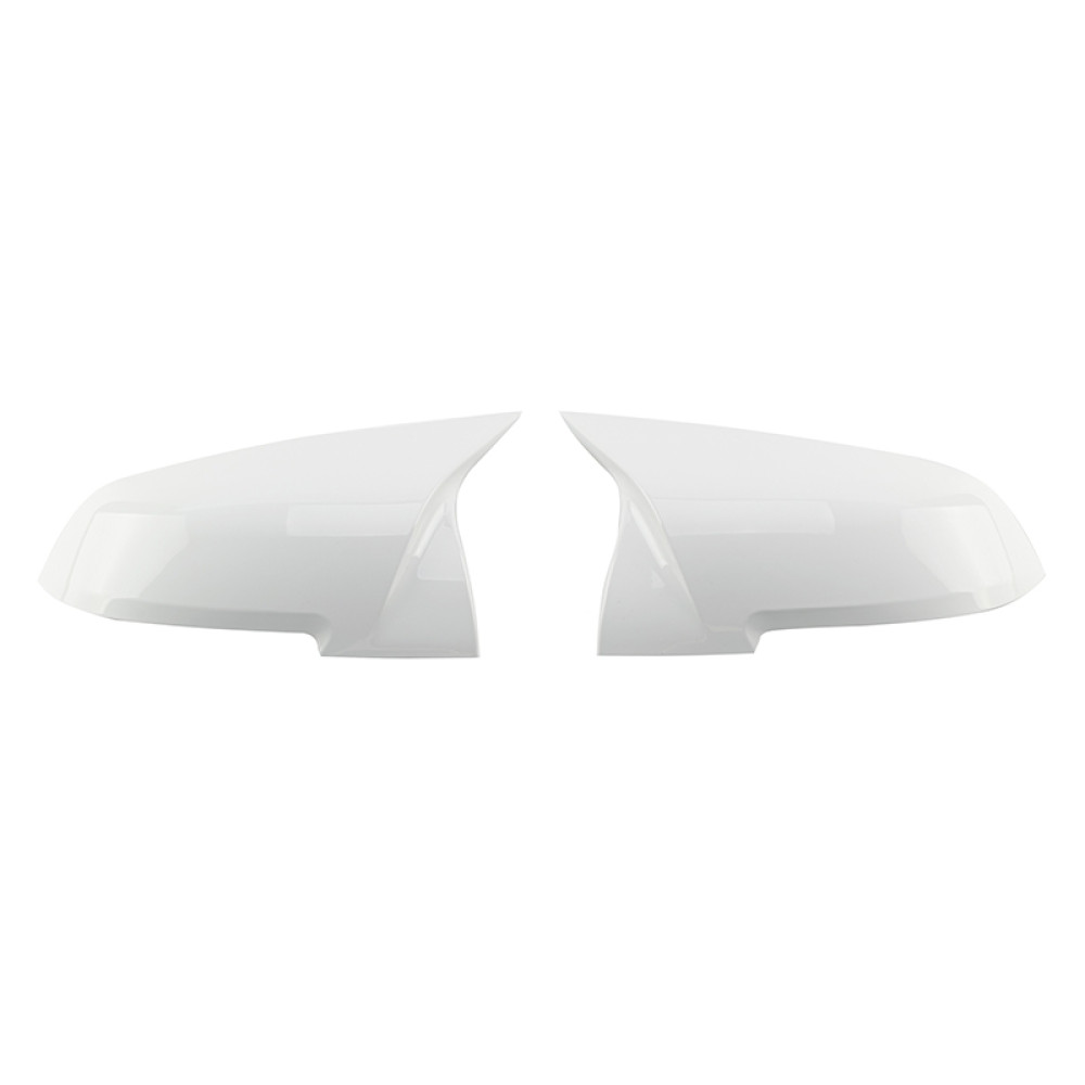 Накладки на зеркала (корпуса) BMW F10 F11 F06 F12 F13 F01 M-Look LCI (White)