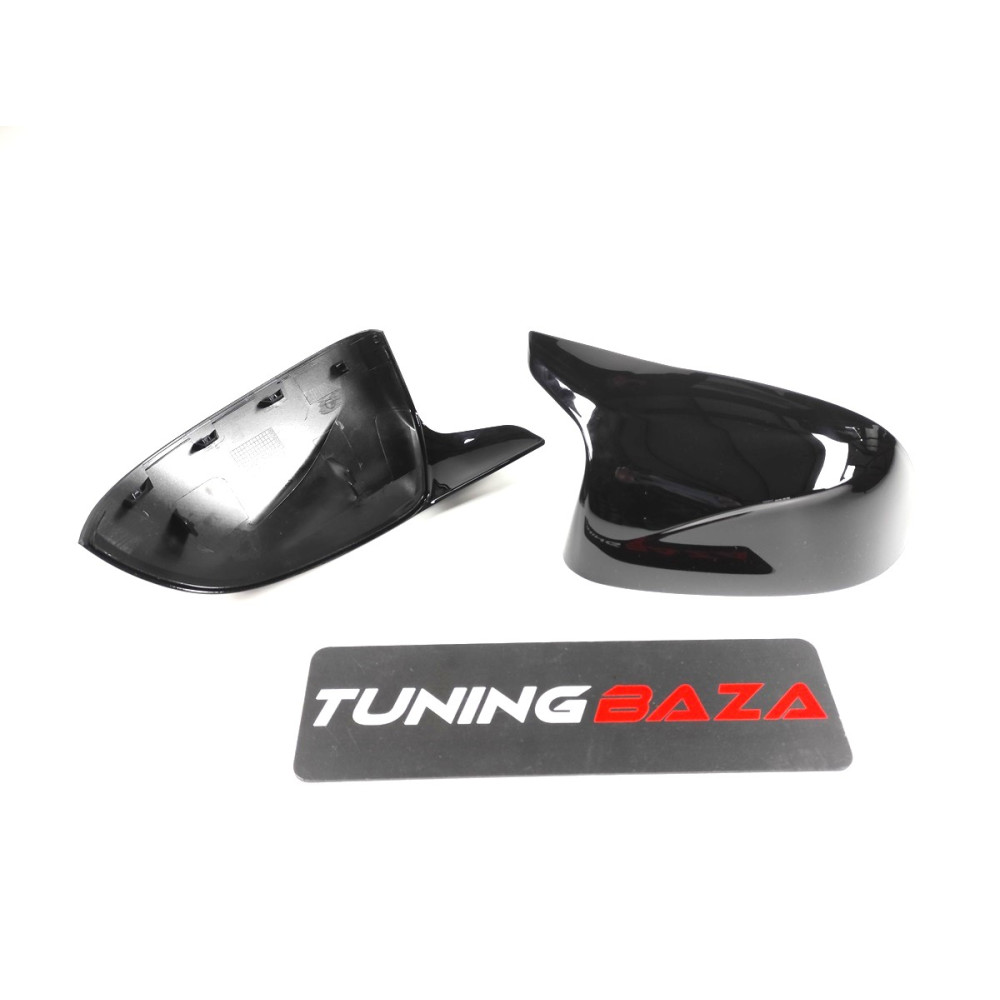 Накладки зеркал BMW G-Серии X3 G01 / X4 G02 / X5 G05 / X6 G06 / X7 G07 (Черный глянец) M-LOOK