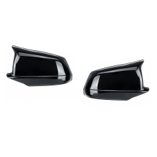 Накладки зеркал BMW F10 F11 F06 F12 F13 F01 M-Look До-рестайлинг (Черный глянец)