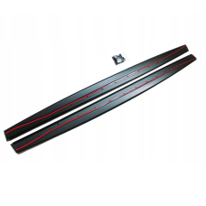 Лезвия под пороги M-Tech BMW 4 F32 F33 M-Performance Черный мат (GOOD GO)