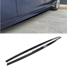 Лезвия на пороги M-tech BMW 3 F30/F31 Черный глянец M-Performance (Китай)