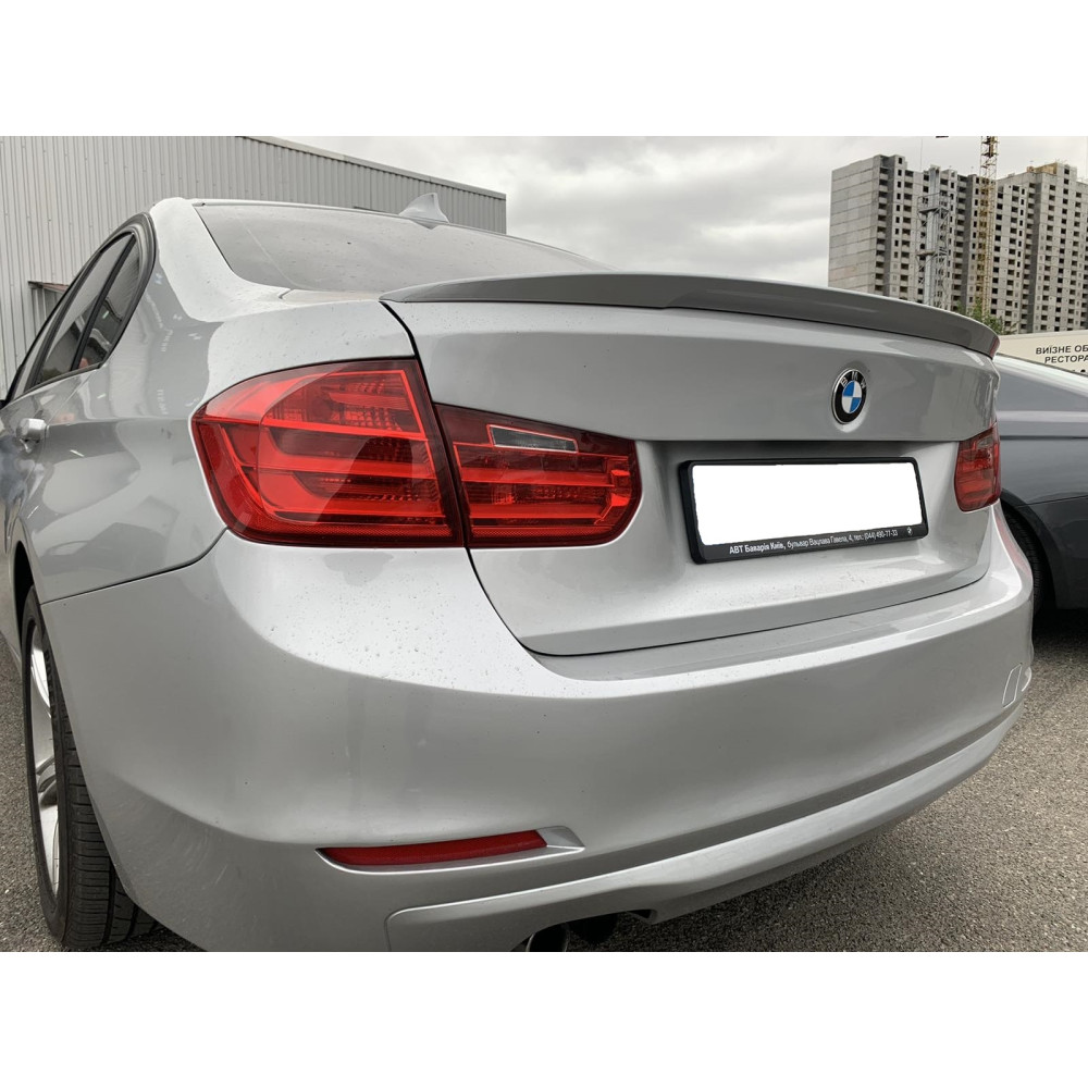 Спойлер крышки багажника BMW 3 F30 Perfomance (GOOD GO Тайвань) Под покраску