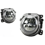 Комплект протитуманних Led фар BMW F10 F11 F07 LCI 2013 2016 прозорі