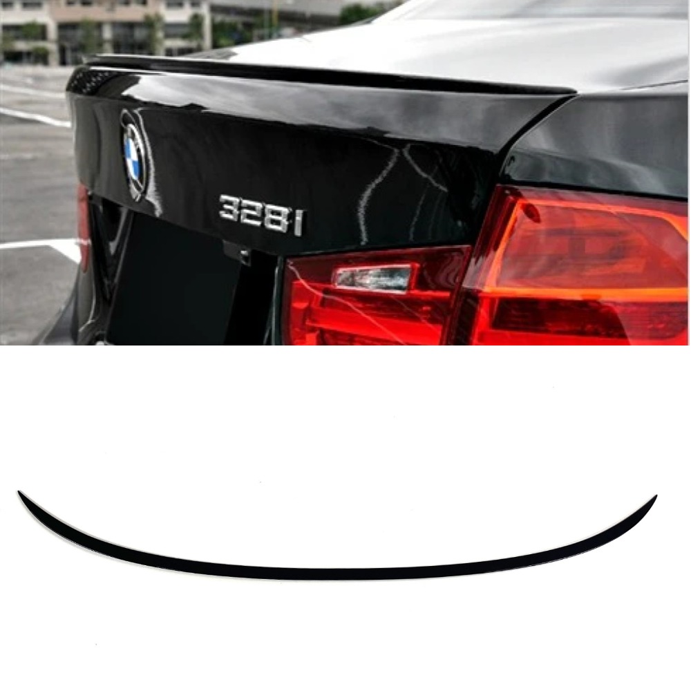 Спойлер крышки багажника BMW 3 F30 F80 M3 Style черный глянец