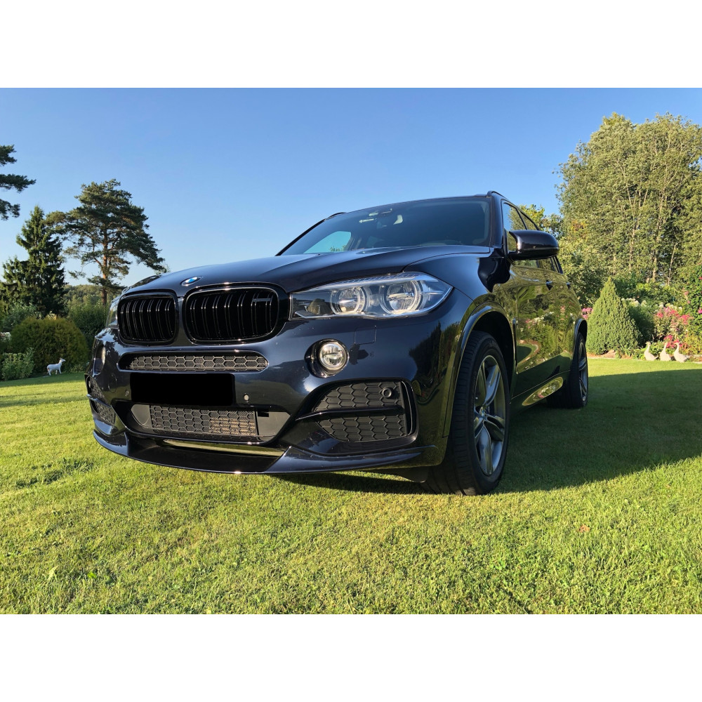 Комплект обвеса BMW X5 F15 M-Tech в стиле M-Performance (ABS-пластик) Черный мат