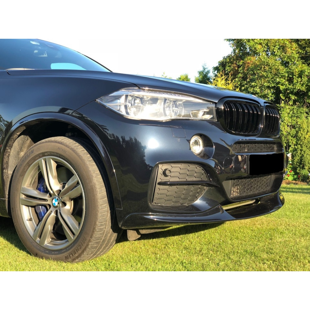 Комплект обвеса BMW X5 F15 M-Tech в стиле M-Performance (ABS-пластик) Черный мат
