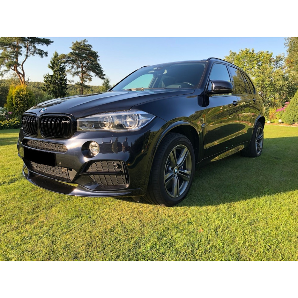 Комплект обвеса BMW X5 F15 M-Tech в стиле M-Performance (ABS-пластик) Черный мат