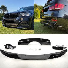Комплект обвеса BMW X5 F15 M-Tech в стиле M-Performance (ABS-пластик) Черный глянец