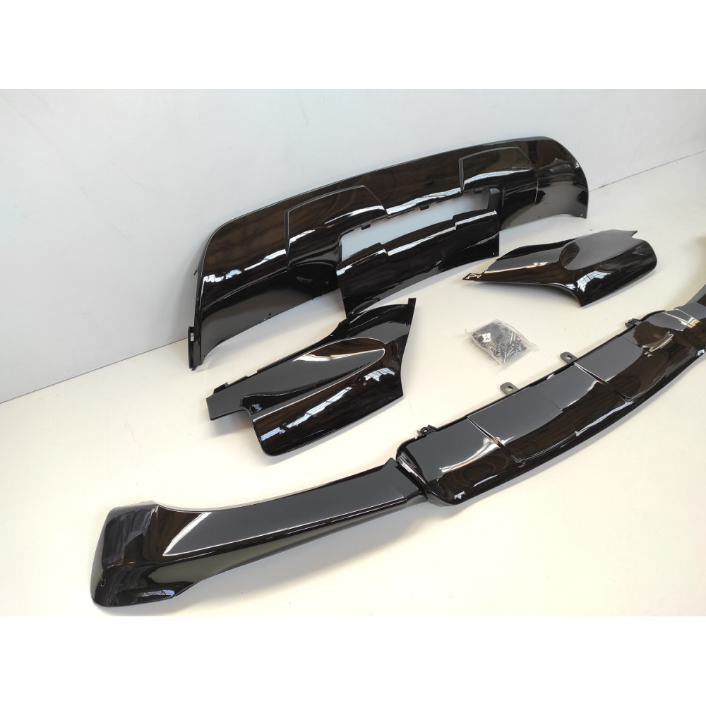 Комплект обвеса BMW X5 E70 в стиле Aero M-Performance (ABS) 2007-2010 дорестайл Черный глянец