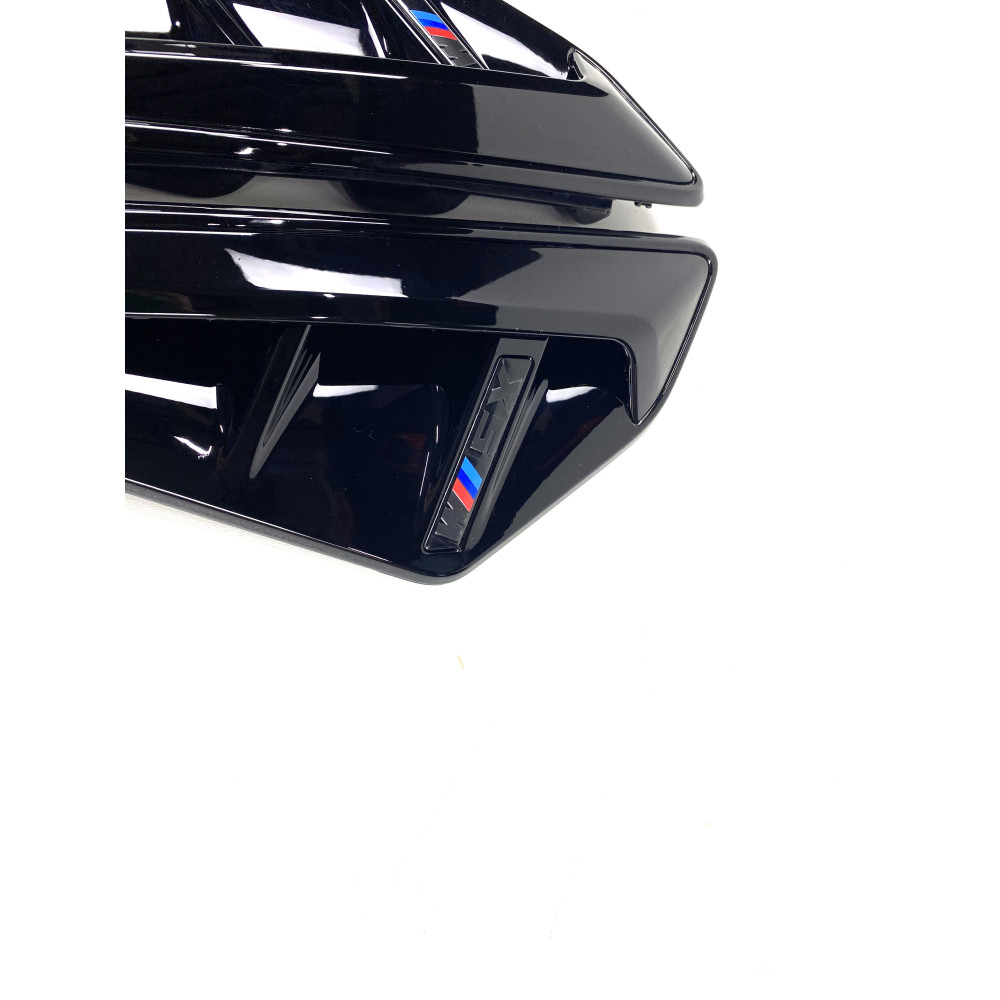 Комплект вставок в крылья (жабра) BMW X5 G05 M Черный глянец