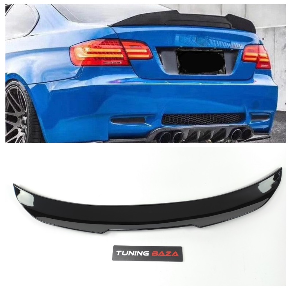 Спойлер кришки багажника BMW 3 E92 PSM чорний глянець