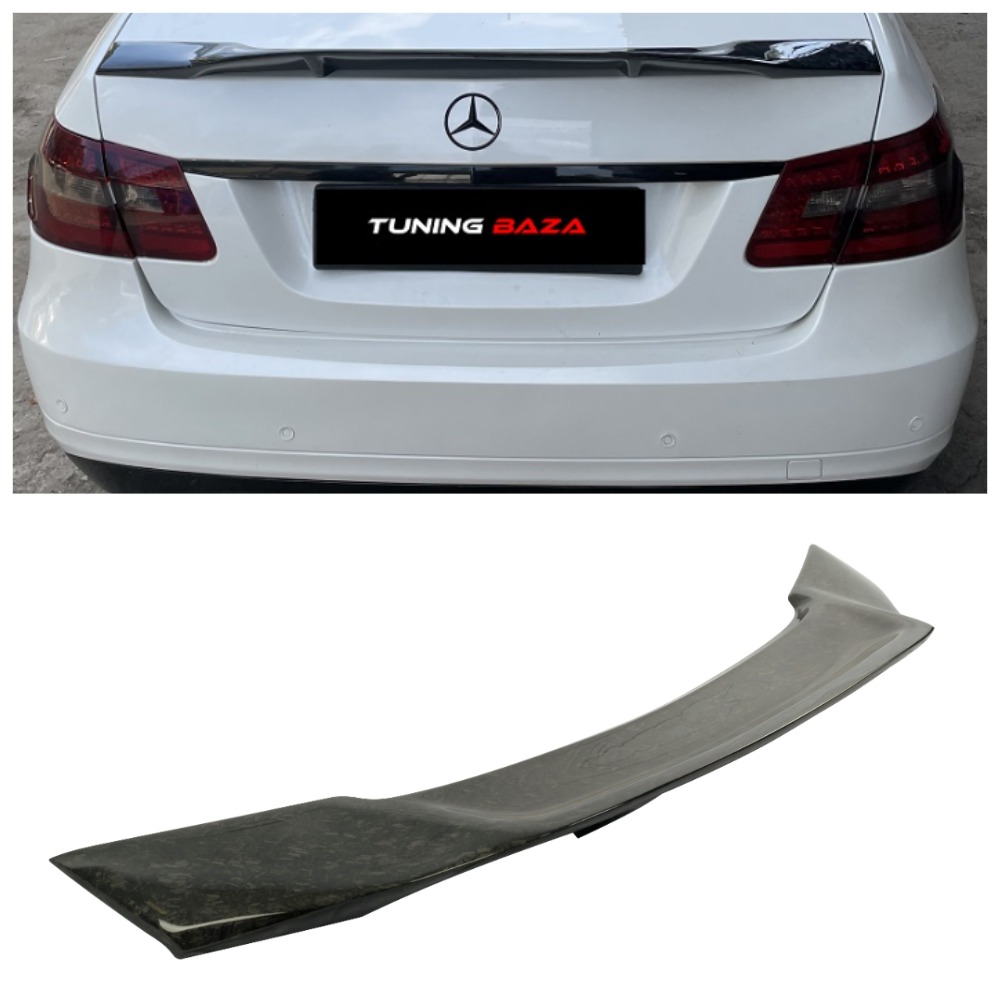 Карбоновий спойлер Mercedes E-Class W212 (2009-2016) в стилі Renntech