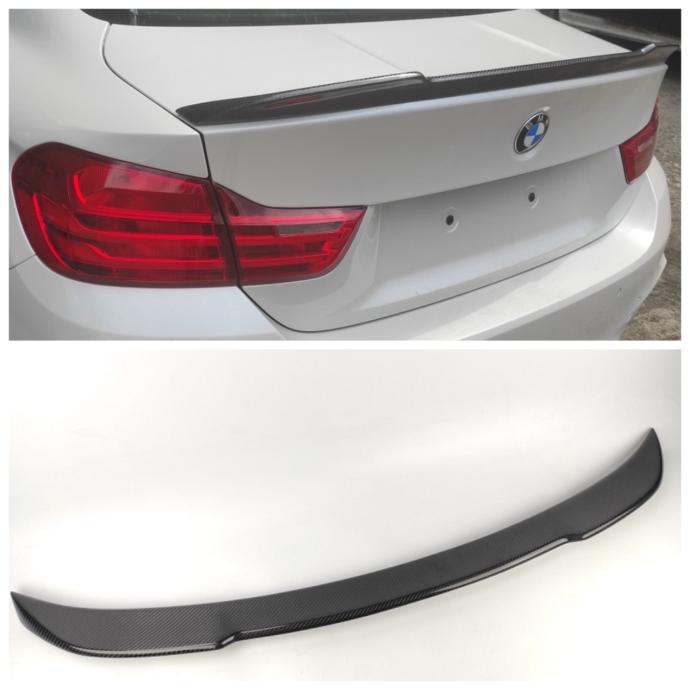 Карбоновий спойлер кришки багажника BMW M4 F82 (2014-2021) у стилі CS