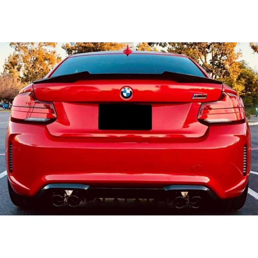 Спойлер на крышку багажника BMW 2-Series F22, M2 F87 (2014-2021) в стиле M4