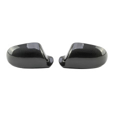 Карбоновые накладки зеркал Audi A4 B8 (2008-2011) (Carbon) side assist