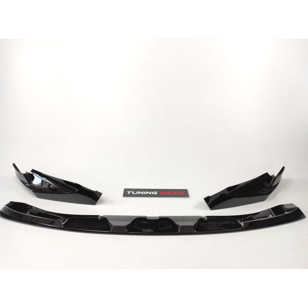 Спліттер переднього бампера BMW M3 G80 M4 G82 Black