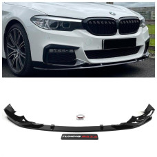 Спліттер накладка переднього бампера BMW 5 G30 M Performance глянець