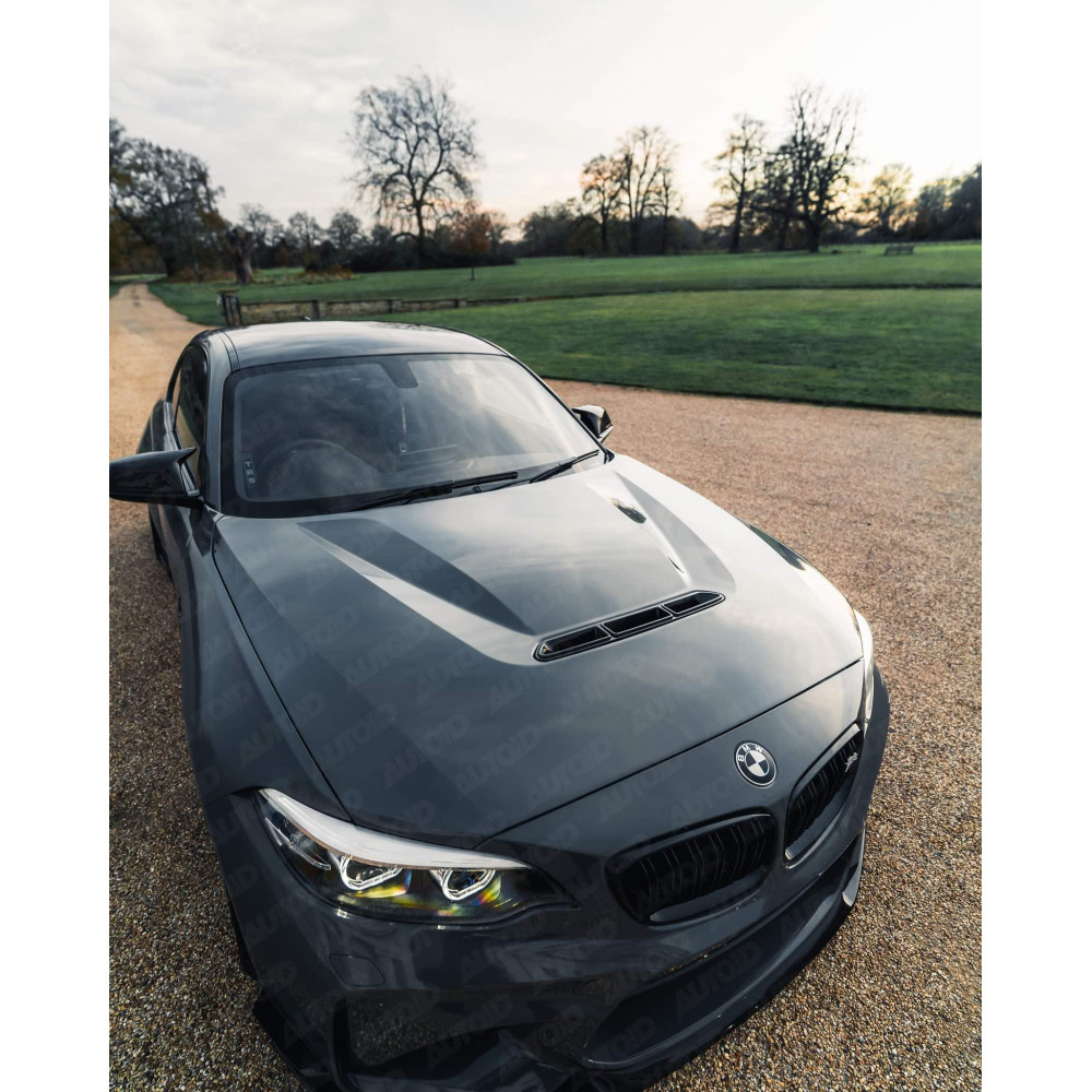 Капот BMW 1-Series F20, 2-Series F22/F87 (2011-2018) в стилі CS Металевий