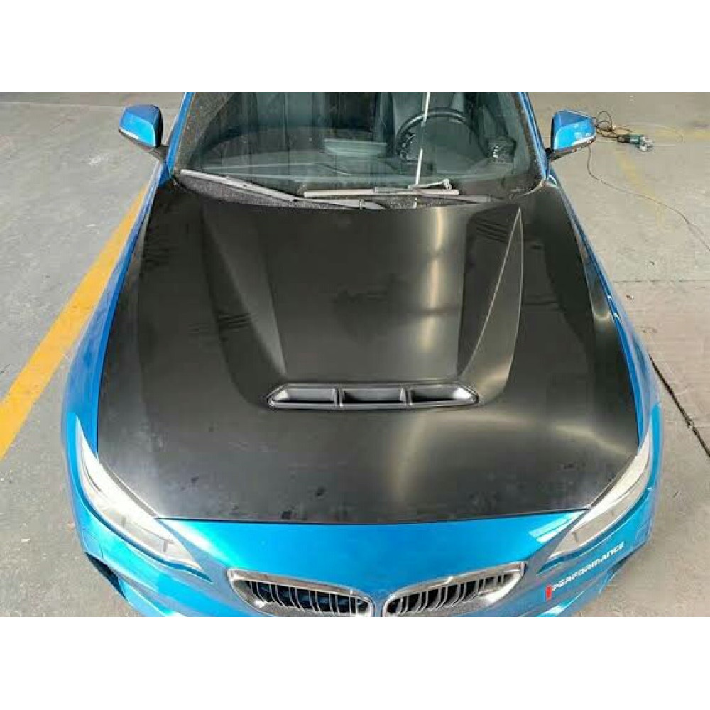 Капот BMW 1-Series F20, 2-Series F22/F87 (2011-2018) в стилі CS Металевий