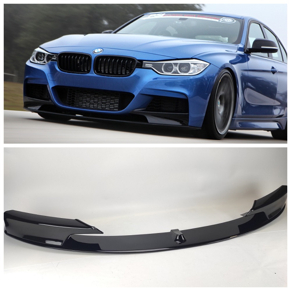 Сплітер переднього бампера M Tech BMW F30 F31 M Performance глянець