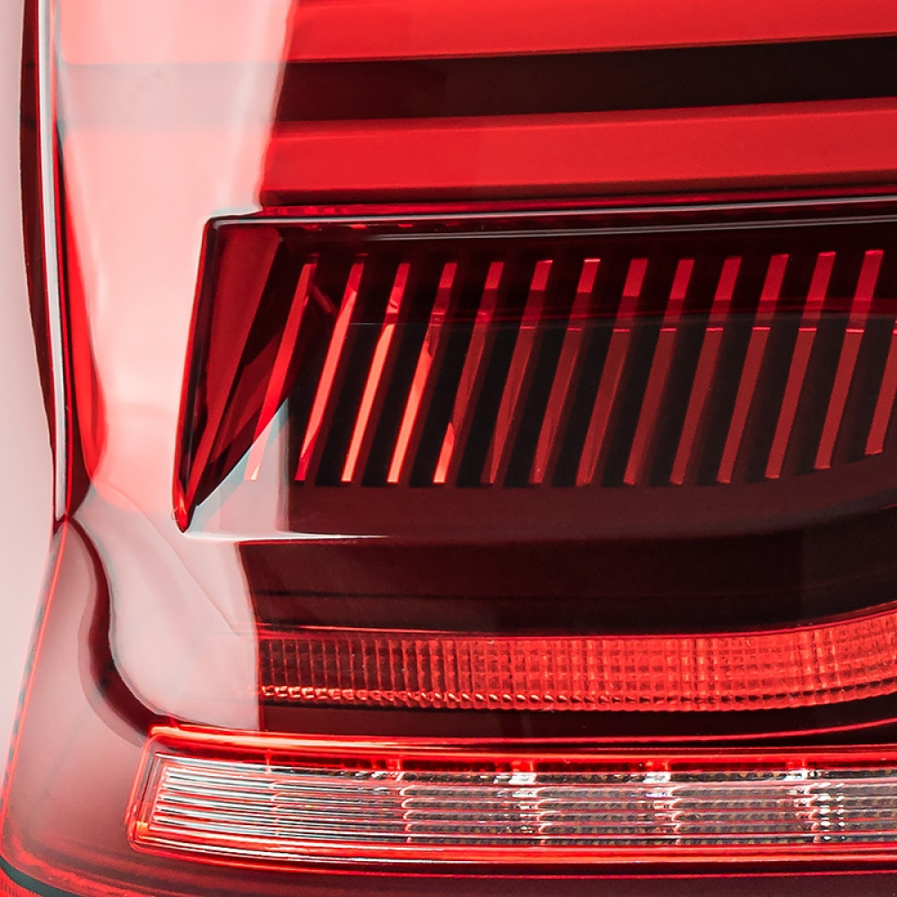 Задние диодный фонари Volkswagen Polo Vento Red/Clear