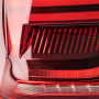 Задние диодный фонари Volkswagen Polo Vento Red/Clear