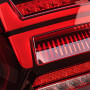 Задние диодный фонари Volkswagen Polo Vento Red/Clear